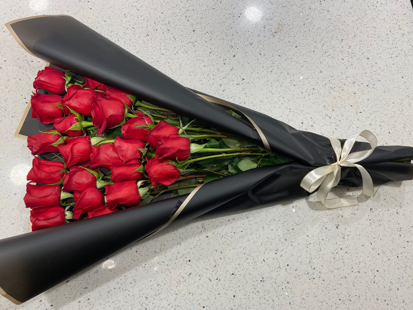 Reasons Why I Love You - Traditional Long Stem Roses