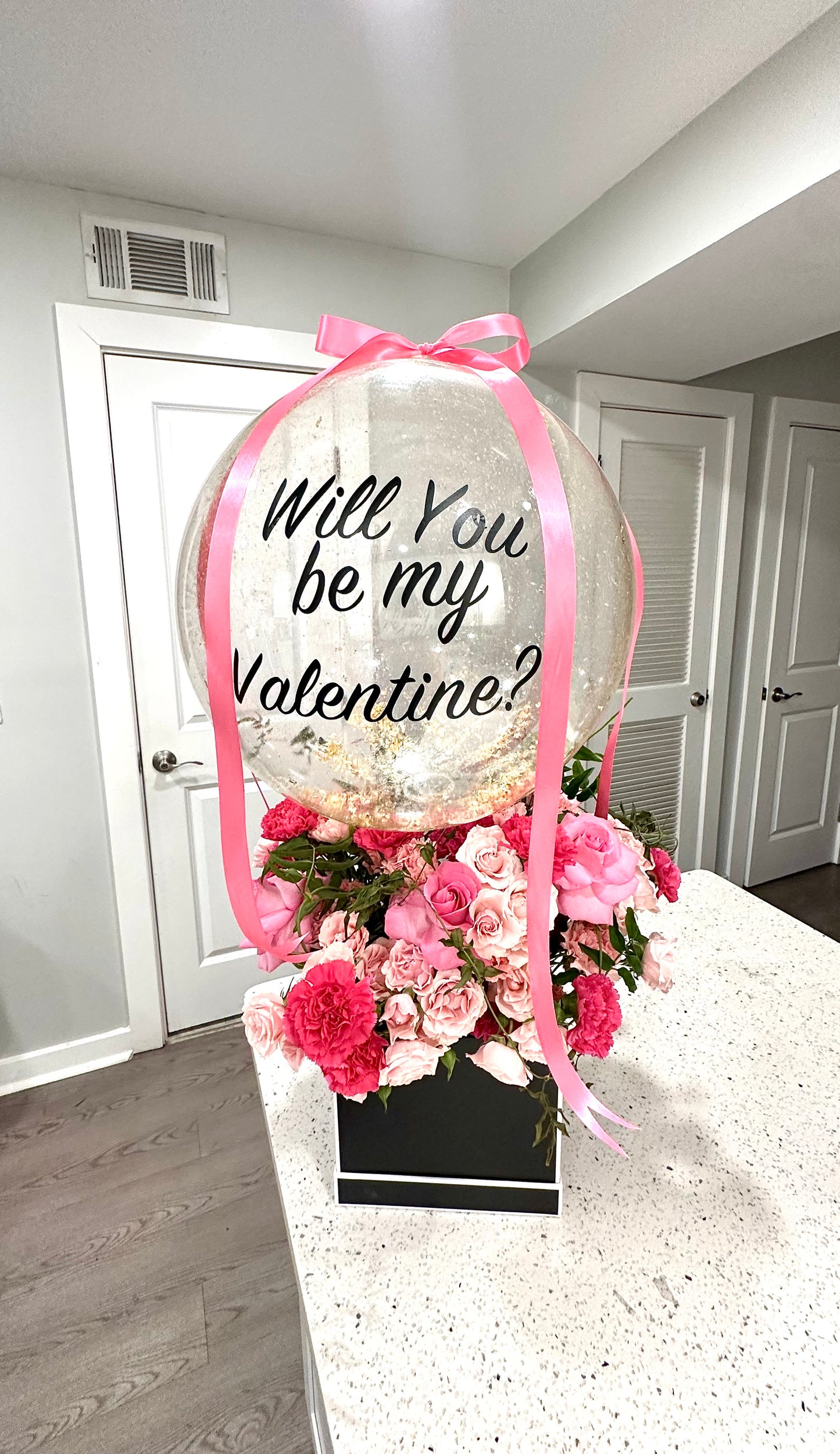 Will you be my Valentine BOBO BALLOON
