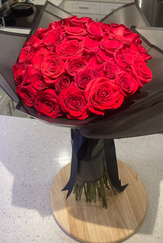 Reasons Why I Love You - Traditional Long Stem Roses
